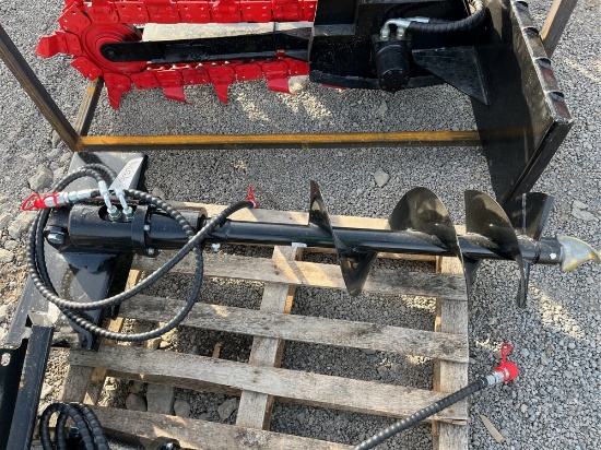 Future Mini Skid Loader Auger w/ 12" Bit