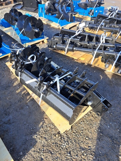 Future 8pc Mini Excavator Attachment Set