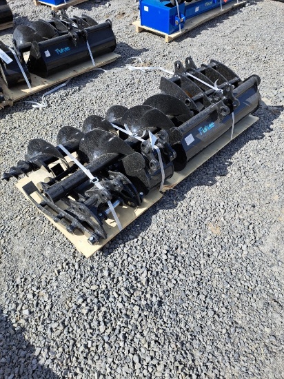 Future 8pc Mini Excavator Attachment Set