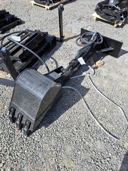 Future Mini Skid Loader Backhoe