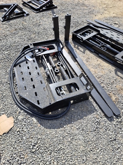 Future Skid Loader Side Shift Forks