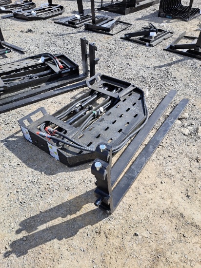 Future Skid Loader Side Shift Forks
