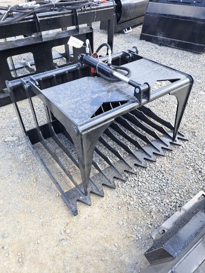 Future 44" Mini Skid Loader Brush Grapple