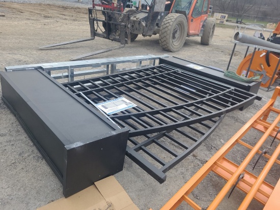 20 ft Metal Farm Driveway Gate