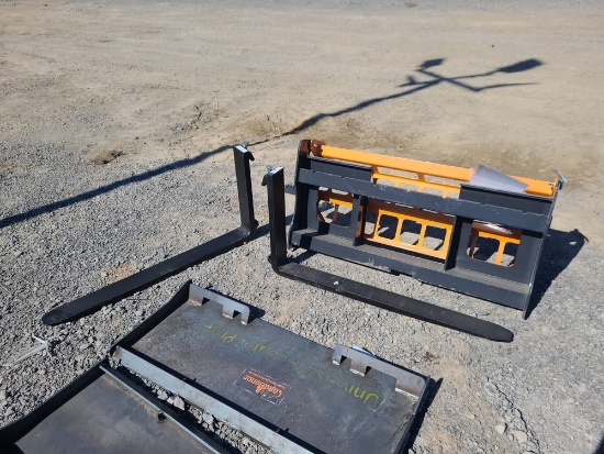 Landhonor Skid Loader Pallet Forks