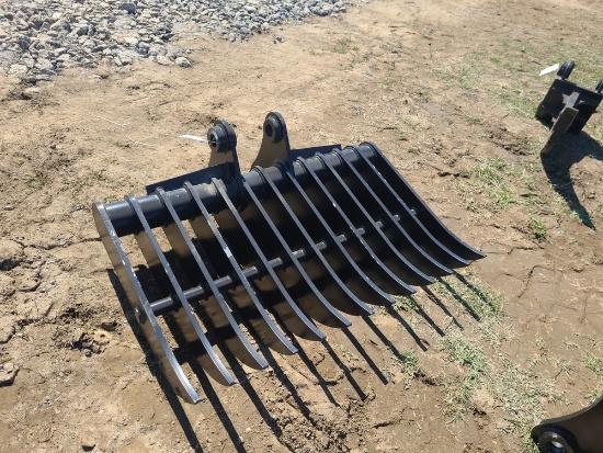 Landhero RAKS-31-30544 44" Excavator Rake