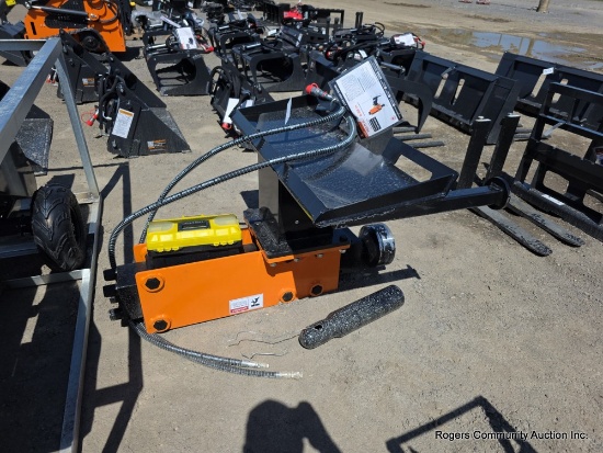 Wolverine Skid Loader Post Driver