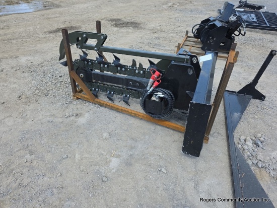 Future Slid Loader Trencher