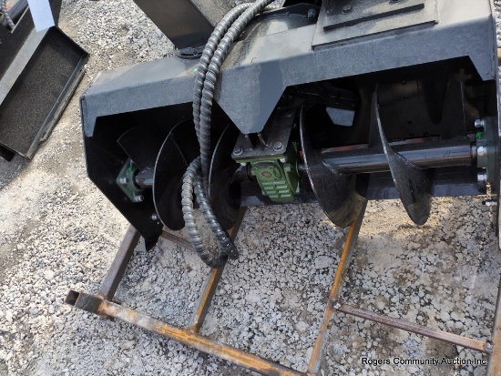 GIYI mini skid steer Snow blower Attachment