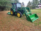 John Deere 5065E Diesel Tractor w/ Full Cab