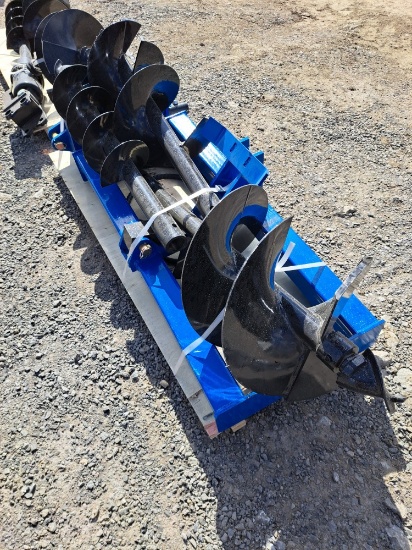 Future Skid Loader Auger w/ 8", 12" & 16" Bits