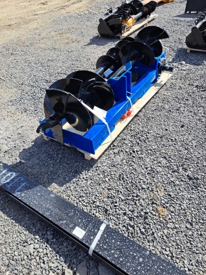 Future Skid Loader Auger w/ 8", 12" & 16" Bits