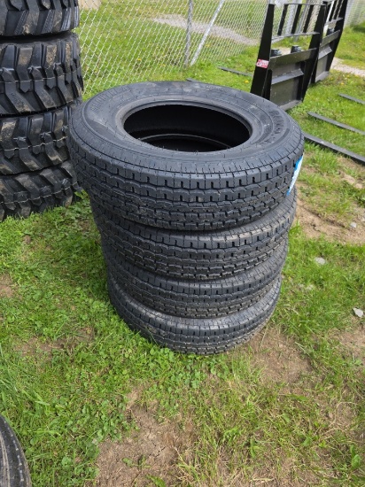 4 Montreal Radial S/T ST205/75R15 Trailer Tires - New