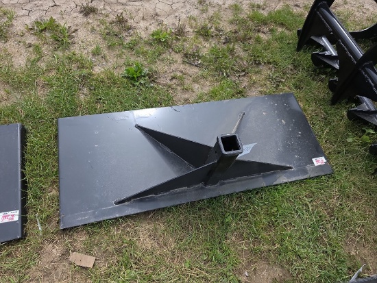 Kivel Skid Loader Make Trailer Hitch