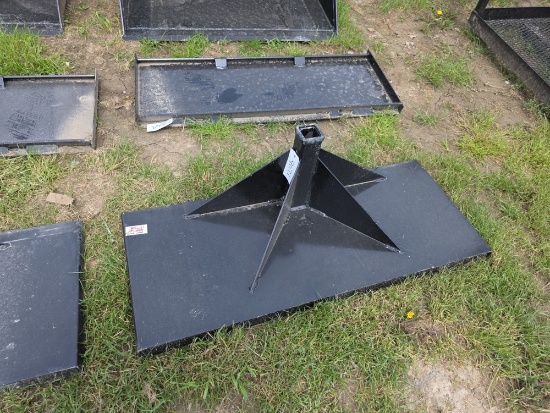 Kivel Skid Loader Make Trailer Hitch