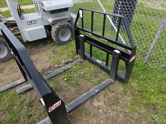 Kivel Skid Loader Forks - 3500lbs