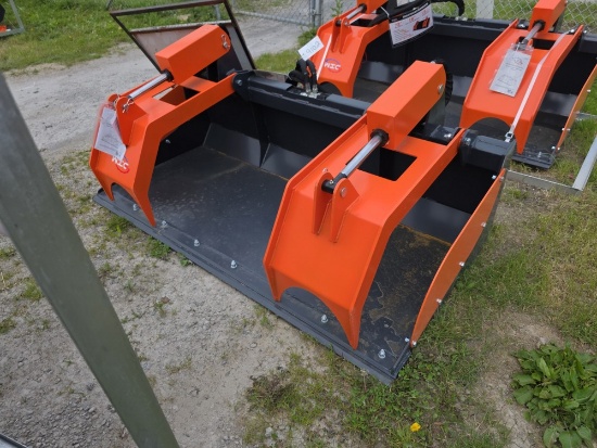 WIG HD Skid Loader 72" Grapple Bucket