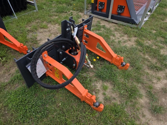 WIG Skid Loader 3pt Attachment w/ 540 PTO