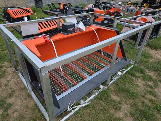 WIG 72" Skid Loader Screening Bucket
