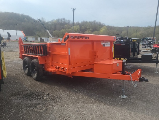 2024 Griffin GT-712 Dump Trailer