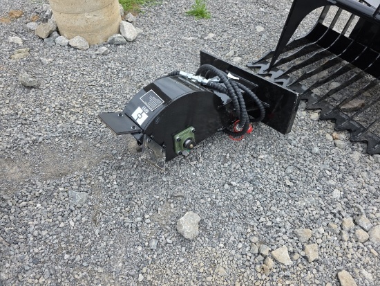 Giyi Mini Skid Loader Stump Grinder