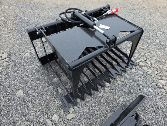 Giyi Mini Skid Loader Grapple