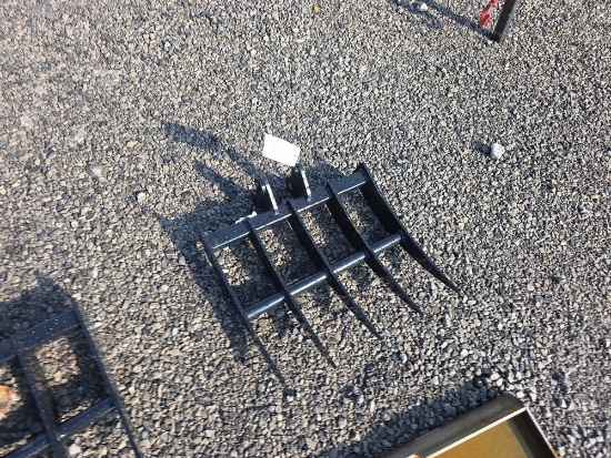 Vicsec Mini Excavator Rake