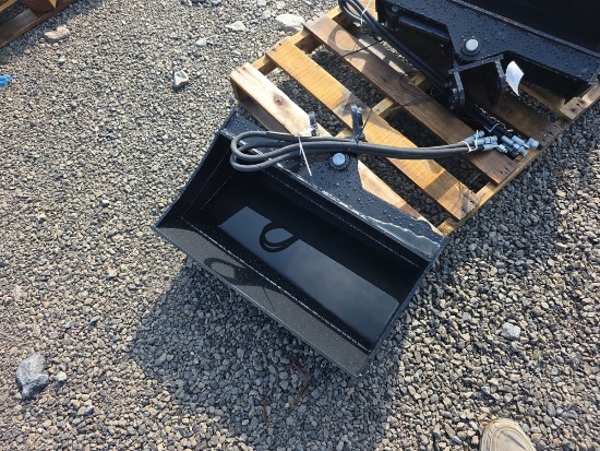 Vicsec Mini Excavator 24" Tilting Bucket