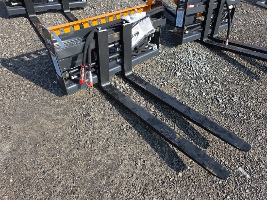 Wolverine Skid Loader Hyd. Adjustable Forks