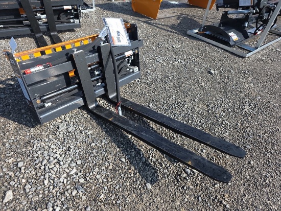 Wolverine Skid Loader Hyd. Adjustable Forks