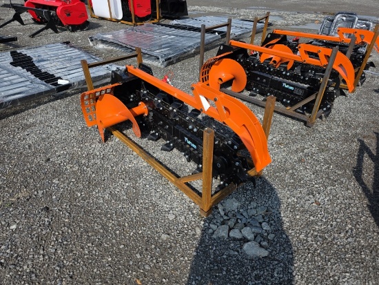 Future Mini Skid Loader Trencher