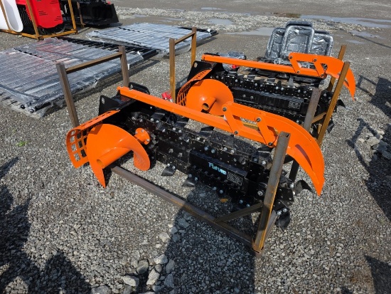 Future Mini Skid Loader Trencher