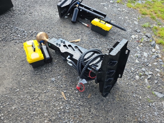 Future Mini Skid Loader Post Driver