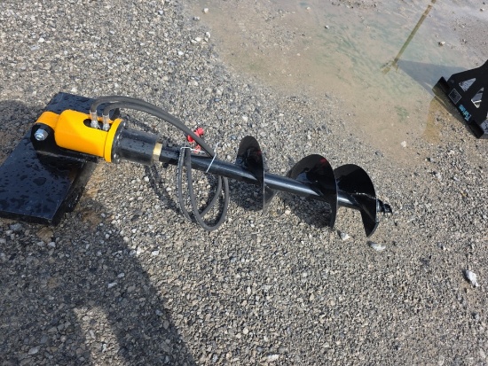 Future Mini Skid Loader Auger w/ 12" Bit