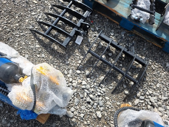 Future Mini Excavator Rake