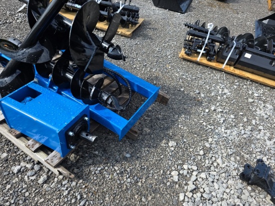 Future Skid Loader Auger w/ 8", 12" & 16" Bits