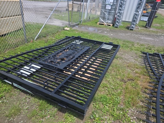KJ 7FT(H)x 20FT(L) Metal Farm Driveway  Gate