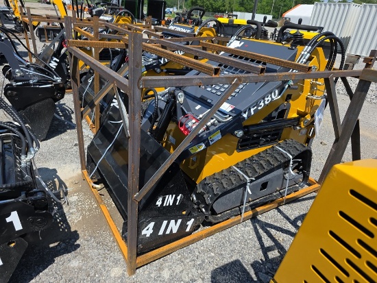 Infront YF380 Mini Skid Loader w/ 4 in 1 Bucket