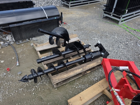 Future Mini Excavator Auger w/ 8", 12" & 16" Bits