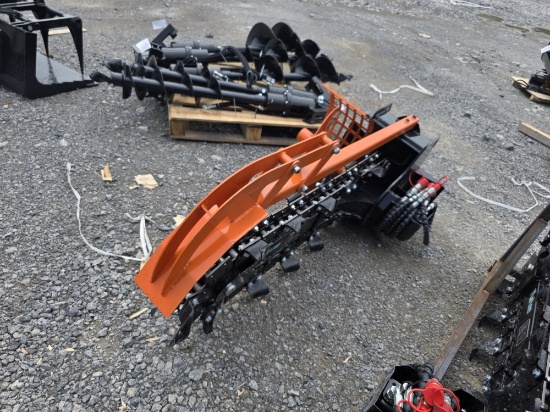 Future Mini Skid Loader Trencher
