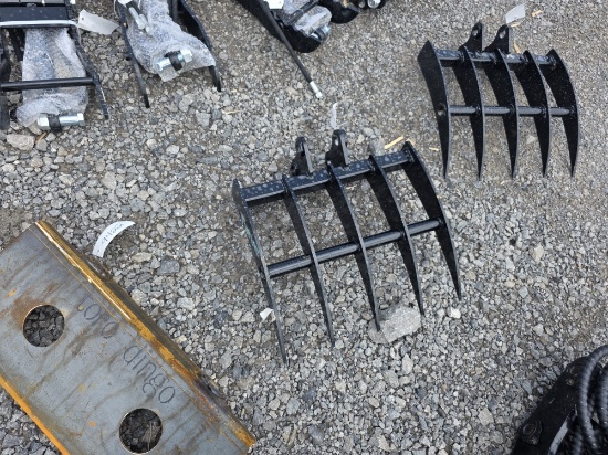 Future Mini Excavator Rake