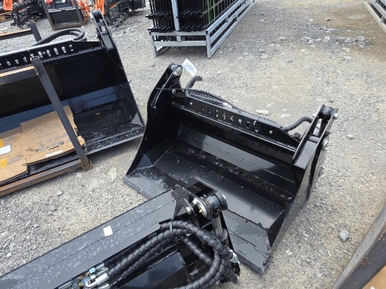 Future 39" Mini Skid Loader 4 in 1 Bucket