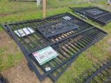 KJ 7FT(H)x 20FT(L) Metal Farm Driveway  Gate