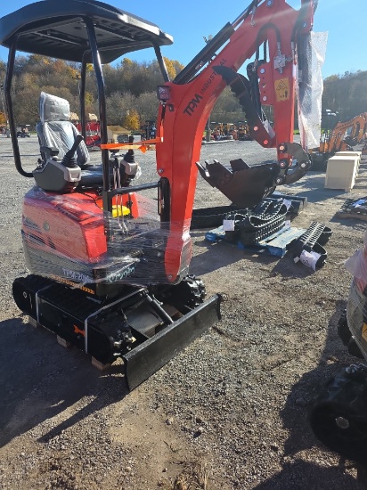 TPM TPM-20 Diesel Mini Excavator W/ Blade, Thumb & Pilot Controls