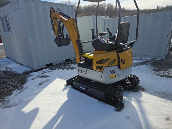 SDLanch SDLE20 Diesel Mini Excavator w/ Yanmar Diesel Engine