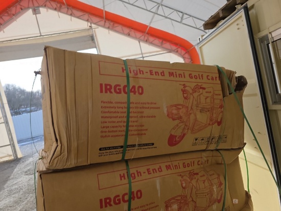 IRGC40 Mini Golf Cart - 2 Seat Tandem
