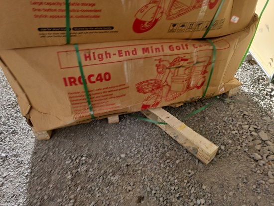 IRGC40 Mini Golf Cart - 2 Seat Tandem