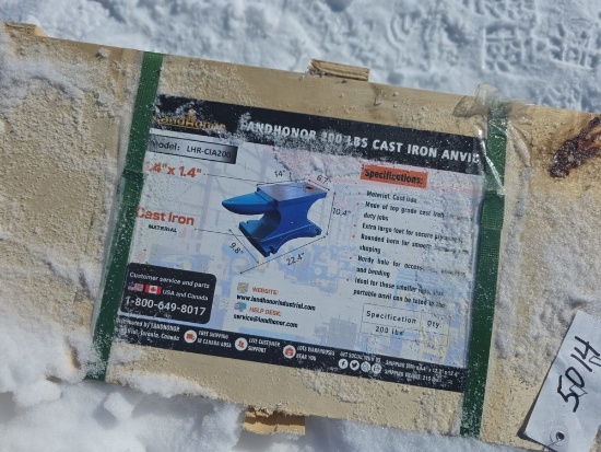 Landhonor 200lb Cast Iron Anvil