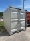 10' Portable Office / Storage Container w/ Man Door & Window