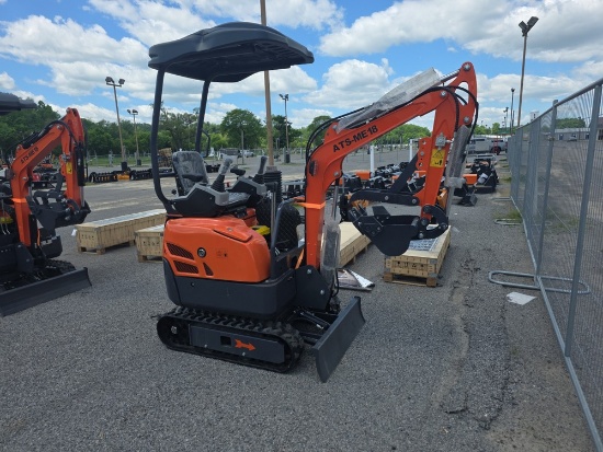 ATS ME-18 Mini Excavator w/ Thumb & Pilot Controls